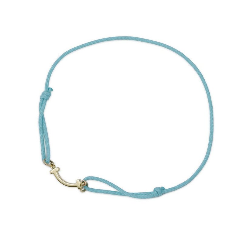 ティファニー ブレスレット Tスマイル K18YGイエローゴールド オンライン限定 71394085 Tiffany&Co. ブルーコード