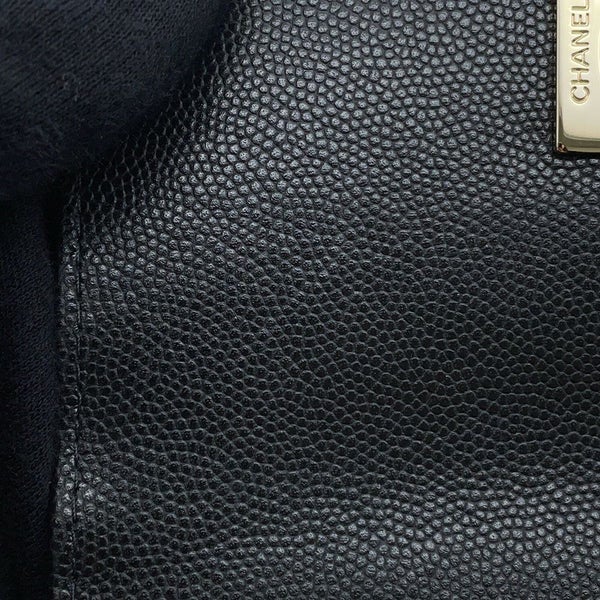 シャネル ハンドバッグ マトラッセ ココハンドル ミニミニ キャビアスキン AP4244 2wayチェーンショルダーバッグ 黒