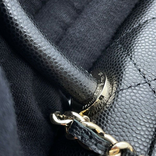 シャネル ハンドバッグ マトラッセ ココハンドル ミニミニ キャビアスキン AP4244 2wayチェーンショルダーバッグ 黒