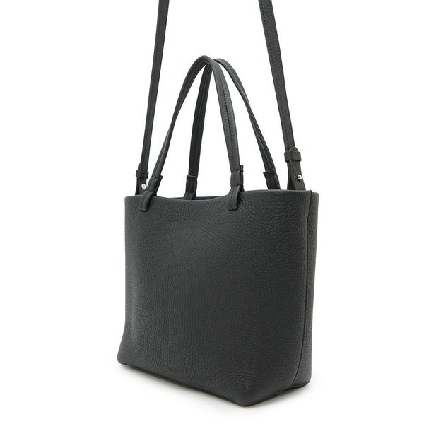 ザ ロウ ハンドバッグ パークトート スモール W1199 THE ROW 2wayショルダーバッグ 黒