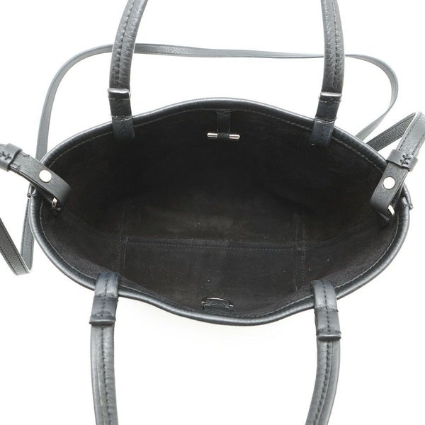 ザ ロウ ハンドバッグ パークトート スモール W1199 THE ROW 2wayショルダーバッグ 黒