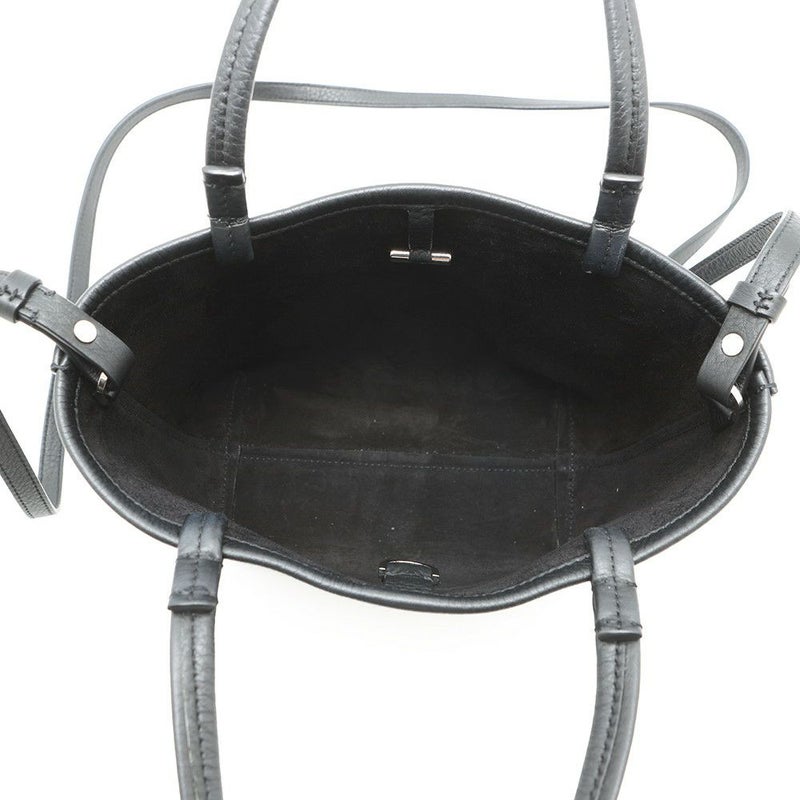 ザ ロウ ハンドバッグ パークトート スモール W1199 THE ROW 2wayショルダーバッグ 黒