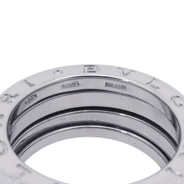 ブルガリ リング ビーゼロワン B-zero1 3バンド K18WGホワイトゴールド リングサイズ51 BVLGARI 指輪