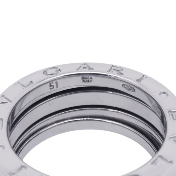 ブルガリ リング ビーゼロワン B-zero1 3バンド K18WGホワイトゴールド リングサイズ51 BVLGARI 指輪