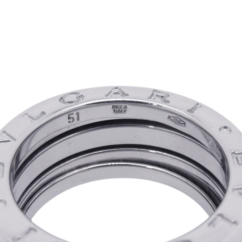 ブルガリ リング ビーゼロワン B-zero1 3バンド K18WGホワイトゴールド リングサイズ51 BVLGARI 指輪