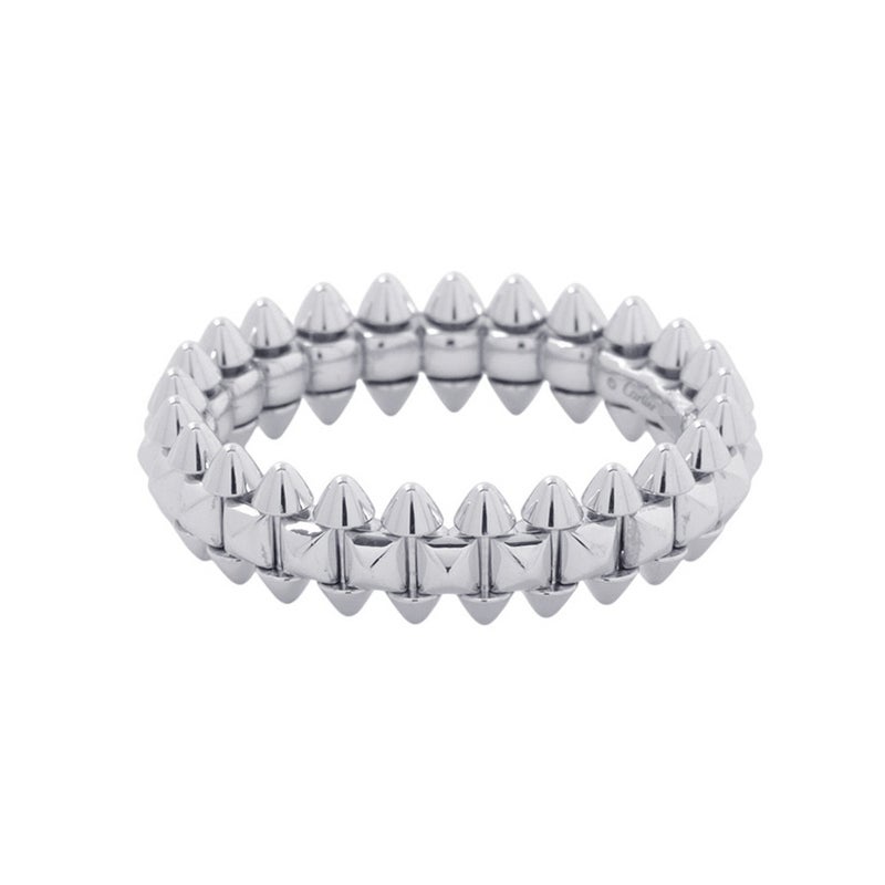 カルティエ リング クラッシュ ドゥ カルティエ SM K18WGホワイトゴールド リングサイズ60 B4233100 Cartier 指輪