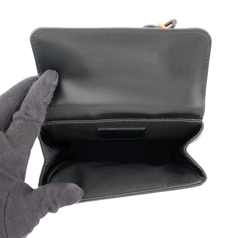 ルイヴィトン ショルダーバッグ モノグラム/LVフレンド スティーマー XS M80327 LOUIS VUITTON 2way 黒 ブラック
