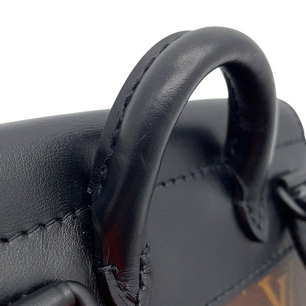 ルイヴィトン ショルダーバッグ モノグラム/LVフレンド スティーマー XS M80327 LOUIS VUITTON 2way 黒 ブラック
