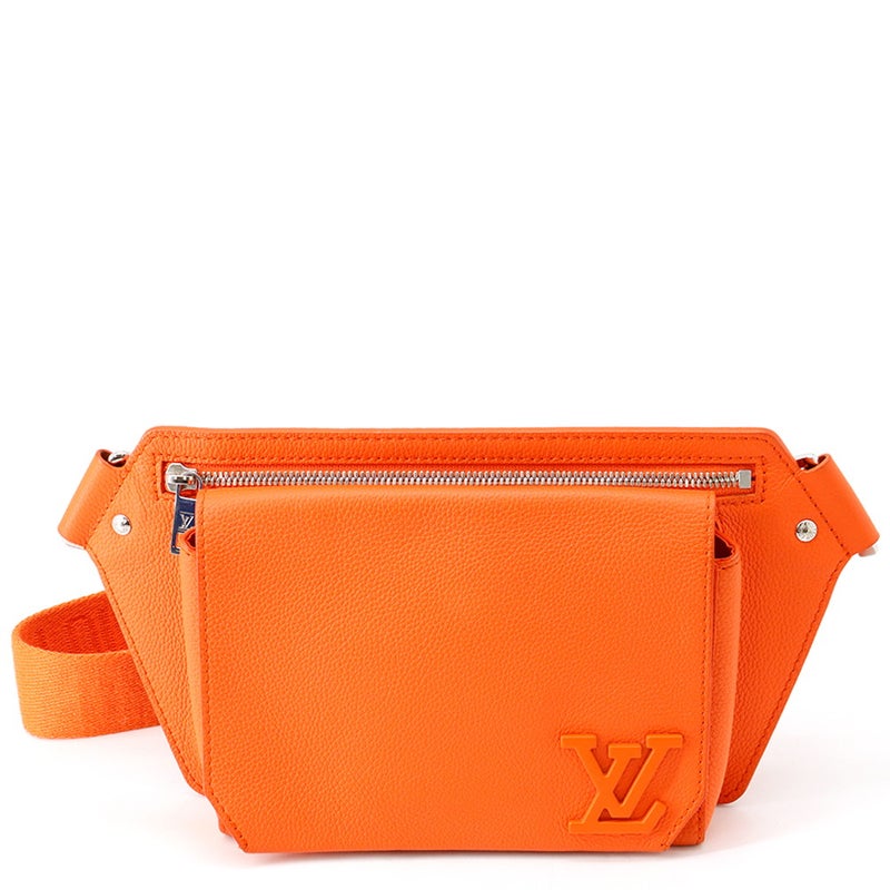 ルイヴィトン ボディバッグ LVアエログラム バムバッグNV カーフレザー M59625 LOUIS VUITTON ウエストバッグ