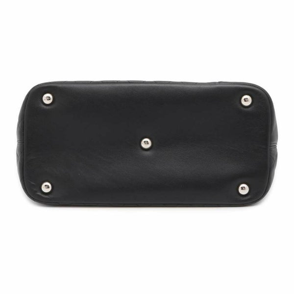 シャネル トートバッグ カンボンライン ラージ ココマーク レザー パテント A25169 CHANEL 黒