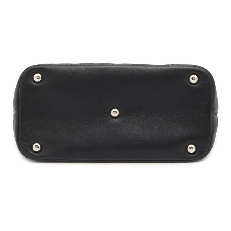 シャネル トートバッグ カンボンライン ラージ ココマーク レザー パテント A25169 CHANEL 黒