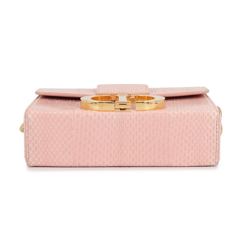 クリスチャン・ディオール ショルダーバッグ 30モンテーニュ ボックスバッグ パイソン Christian Dior