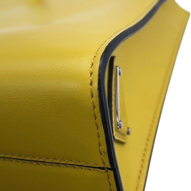 プラダ ハンドバッグ エンボス トライアングルロゴ ミニ レザー 1BA333 PRADA ２wayショルダー