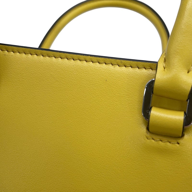 プラダ ハンドバッグ エンボス トライアングルロゴ ミニ レザー 1BA333 PRADA ２wayショルダー
