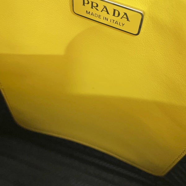 プラダ ハンドバッグ エンボス トライアングルロゴ ミニ レザー 1BA333 PRADA ２wayショルダー