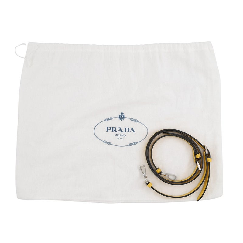 プラダ ハンドバッグ エンボス トライアングルロゴ ミニ レザー 1BA333 PRADA ２wayショルダー