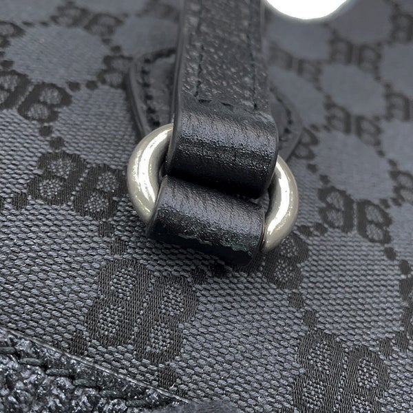 バレンシアガ トートバッグ グッチコラボ ザハッカープロジェクト グラフィテ ラージ 680127 BALENCIAGA GUCCI 黒