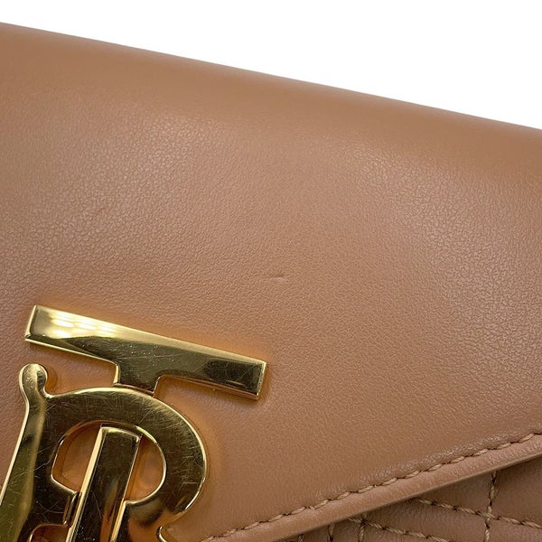 バーバリー ウエストバッグ TB レザー BURBERRY ベルトバッグ