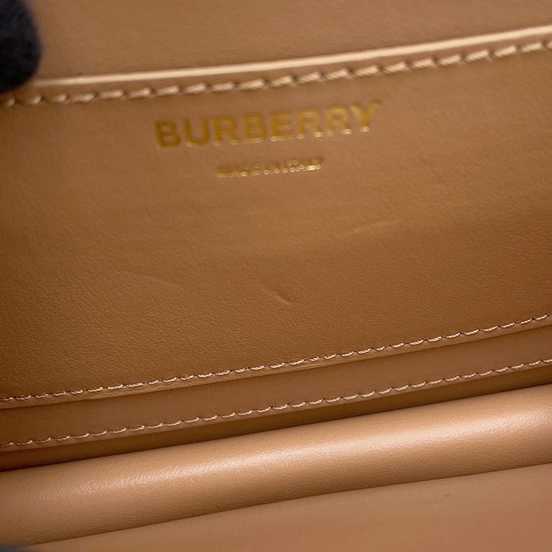バーバリー ウエストバッグ TB レザー BURBERRY ベルトバッグ