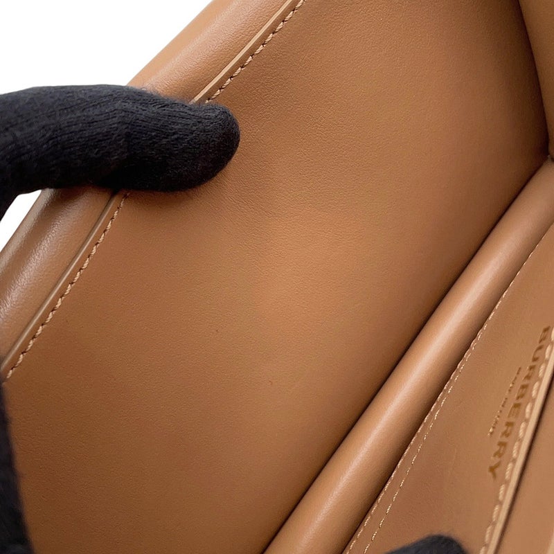 バーバリー ウエストバッグ TB レザー BURBERRY ベルトバッグ
