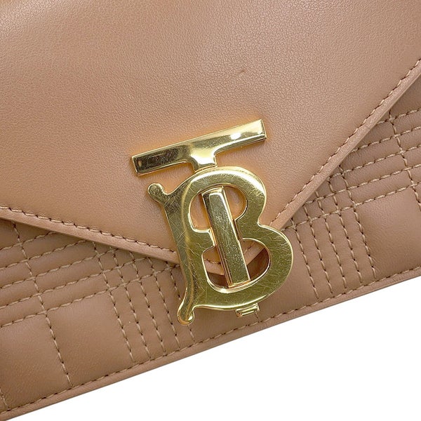 バーバリー ウエストバッグ TB レザー BURBERRY ベルトバッグ