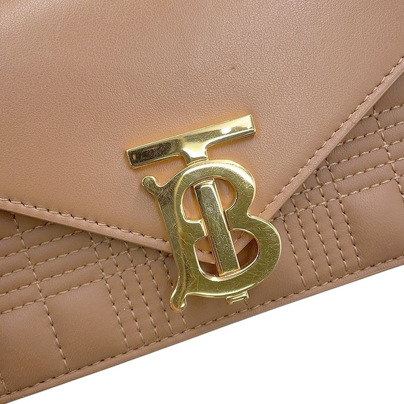 バーバリー ウエストバッグ TB レザー BURBERRY ベルトバッグ