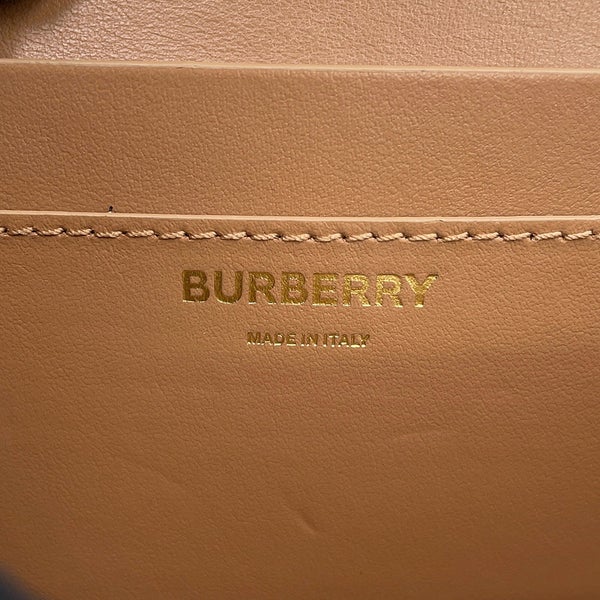 バーバリー ウエストバッグ TB レザー BURBERRY ベルトバッグ