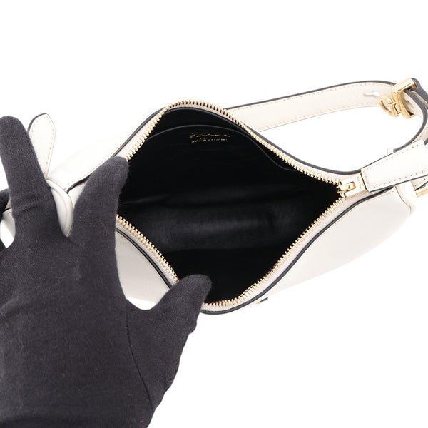 プラダ ショルダーバッグ アーケ スモール レザー 1BC194 PRADA 白 2way