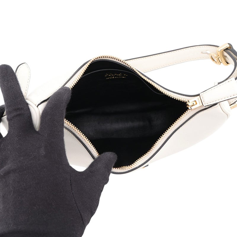 プラダ ショルダーバッグ アーケ スモール レザー 1BC194 PRADA 白 2way