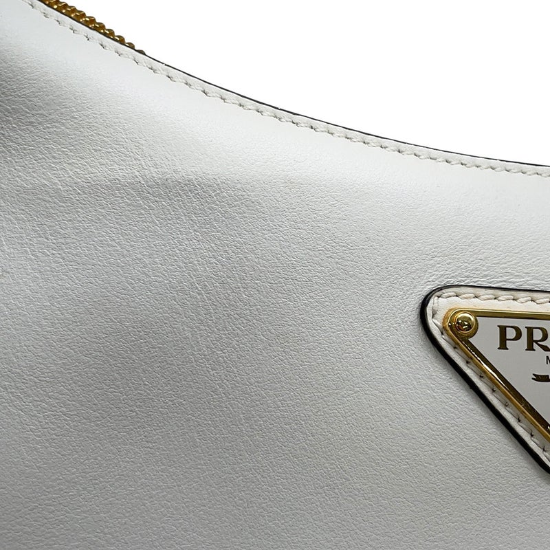 プラダ ショルダーバッグ アーケ スモール レザー 1BC194 PRADA 白 2way