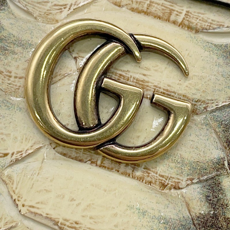 グッチ 長財布 ダイアナ バンブー パイソン 658634 GUCCI ラウンドファスナー