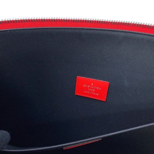 ルイヴィトン クラッチバッグ エピ ポシェットジュールGM ルージュ M63232 LOUIS VUITTON 2018FIFAワールドカップ