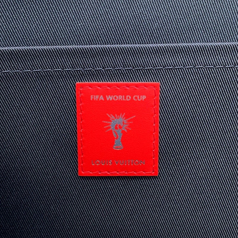 ルイヴィトン クラッチバッグ エピ ポシェットジュールGM ルージュ M63232 LOUIS VUITTON 2018FIFAワールドカップ