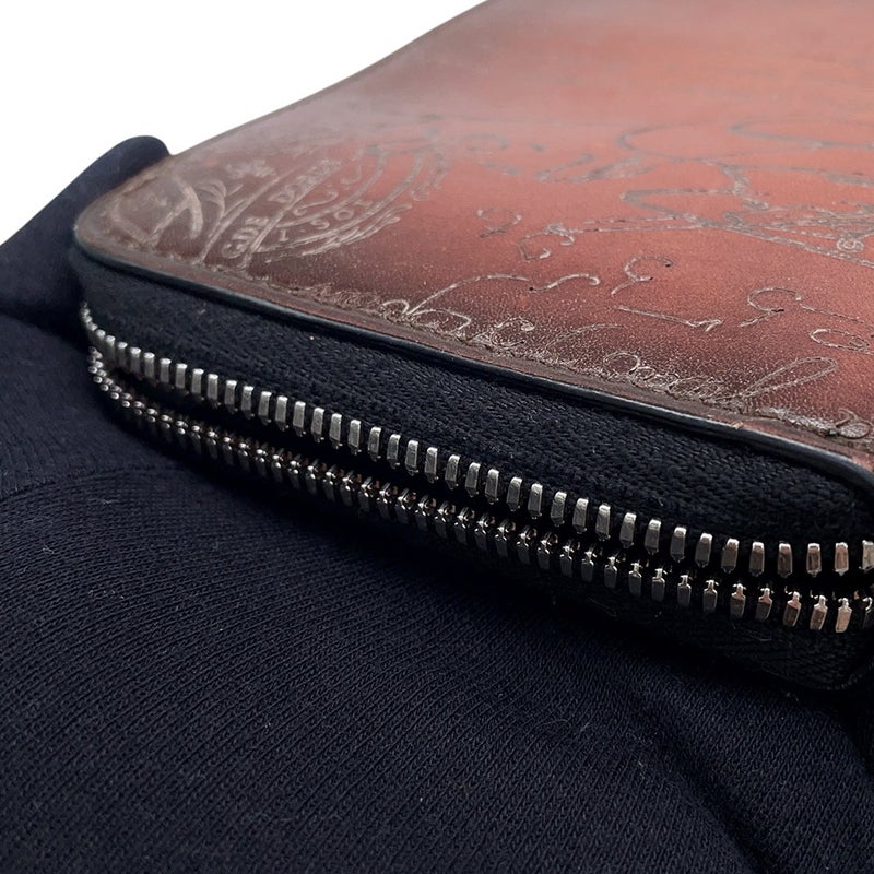 ベルルッティ 長財布 イタウバ カリグラフィ ラウンドファスナー レザー Berluti 財布 メンズ