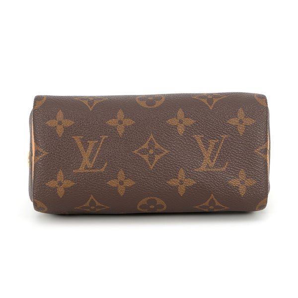ルイヴィトン ハンドバッグ モノグラム ナノ・スピーディ M81085 LOUIS VUITTON 2wayショルダーバッグ