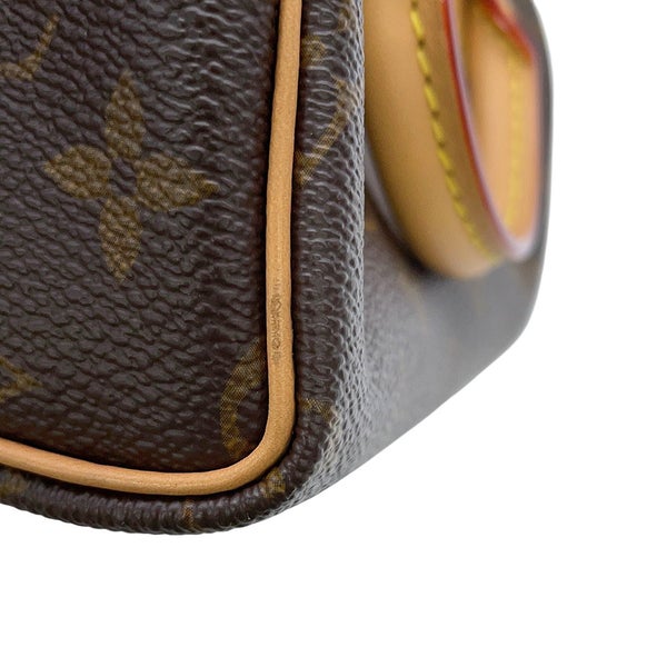 ルイヴィトン ハンドバッグ モノグラム ナノ・スピーディ M81085 LOUIS VUITTON 2wayショルダーバッグ