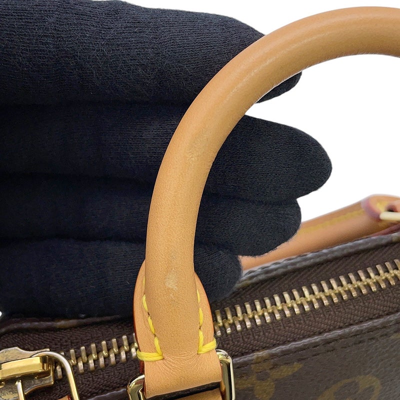 ルイヴィトン ハンドバッグ モノグラム ナノ・スピーディ M81085 LOUIS VUITTON 2wayショルダーバッグ