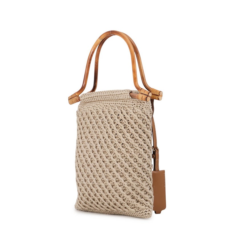 プラダ ハンドバッグ クロシェ ミニ ファブリック 1BA461 PRADA バッグ