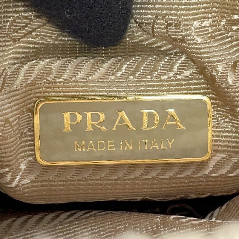 プラダ ハンドバッグ クロシェ ミニ ファブリック 1BA461 PRADA バッグ