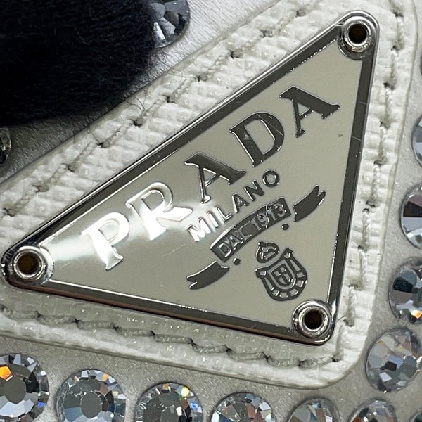 プラダ ハンドバッグ Re Edition 2000 テリー ミニバッグ ラインストーン 1NE515 PRADA バッグ