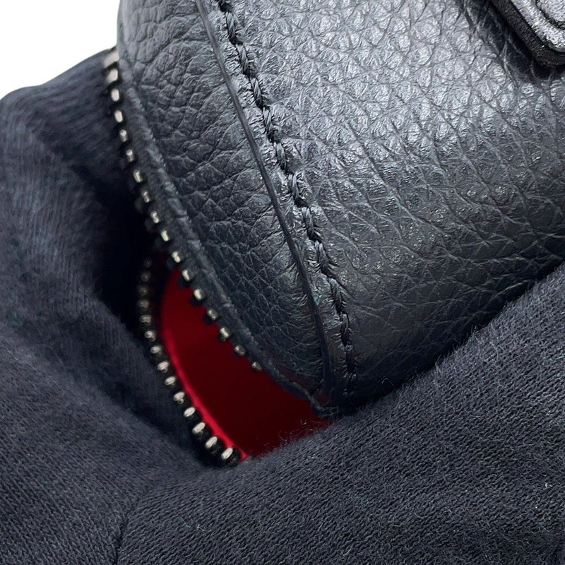 クリスチャン・ルブタン ハンドバッグ キピポーチ レザー 3185198 Christian Louboutin 2way 黒