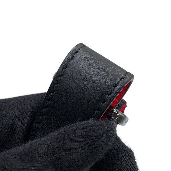 クリスチャン・ルブタン ハンドバッグ キピポーチ レザー 3185198 Christian Louboutin 2way 黒
