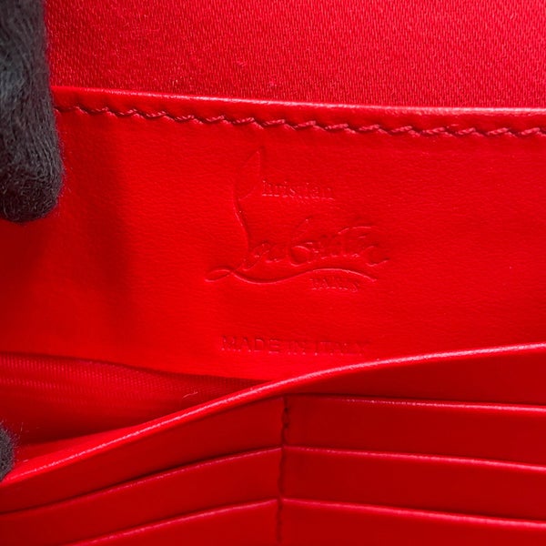 クリスチャン・ルブタン ハンドバッグ キピポーチ レザー 3185198 Christian Louboutin 2way 黒