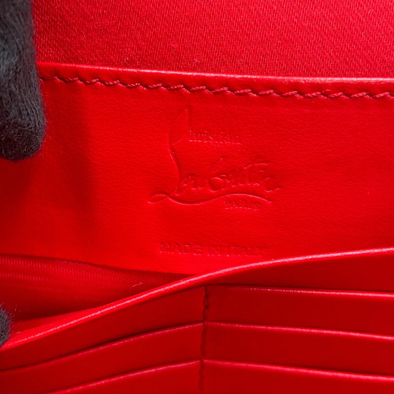 クリスチャン・ルブタン ハンドバッグ キピポーチ レザー 3185198 Christian Louboutin 2way 黒