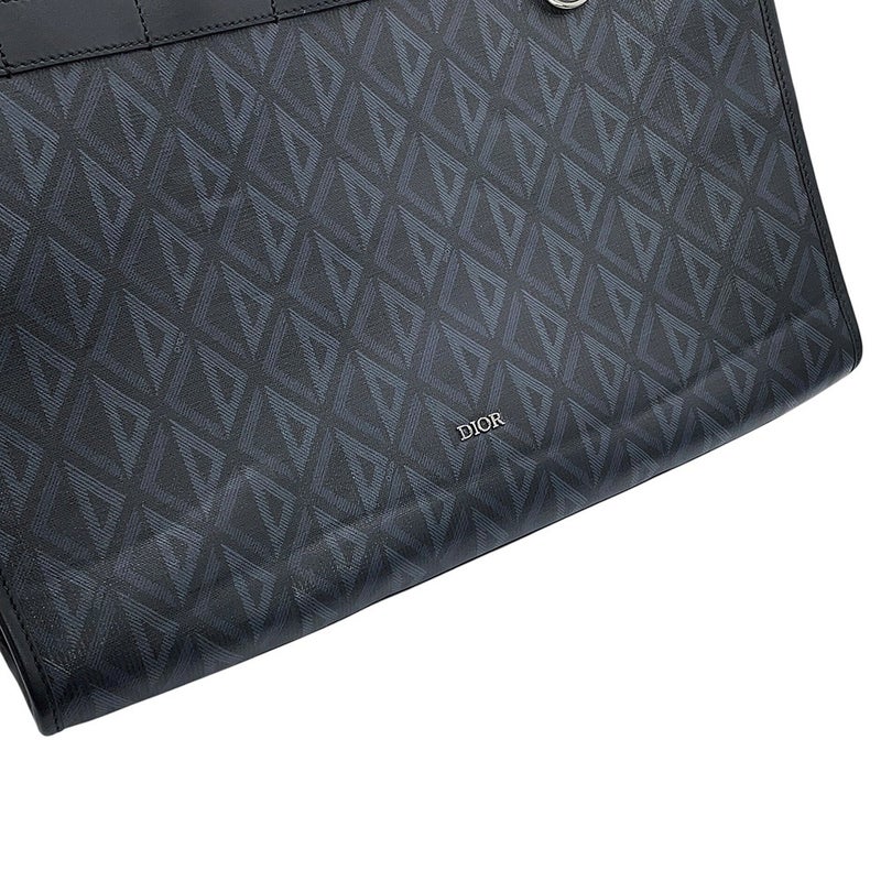 ディオール トートバッグ CDダイアモンド サファリ トート PVC レザー 1ESSH224CDP Christian Dior 黒 セール品