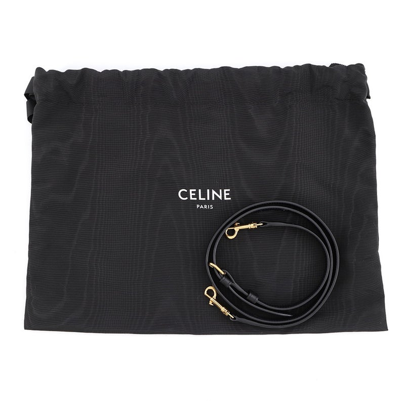 セリーヌ ハンドバッグ ティーン ニノ 118113FXK.38NO CELINE 2wayショルダーバッグ 黒