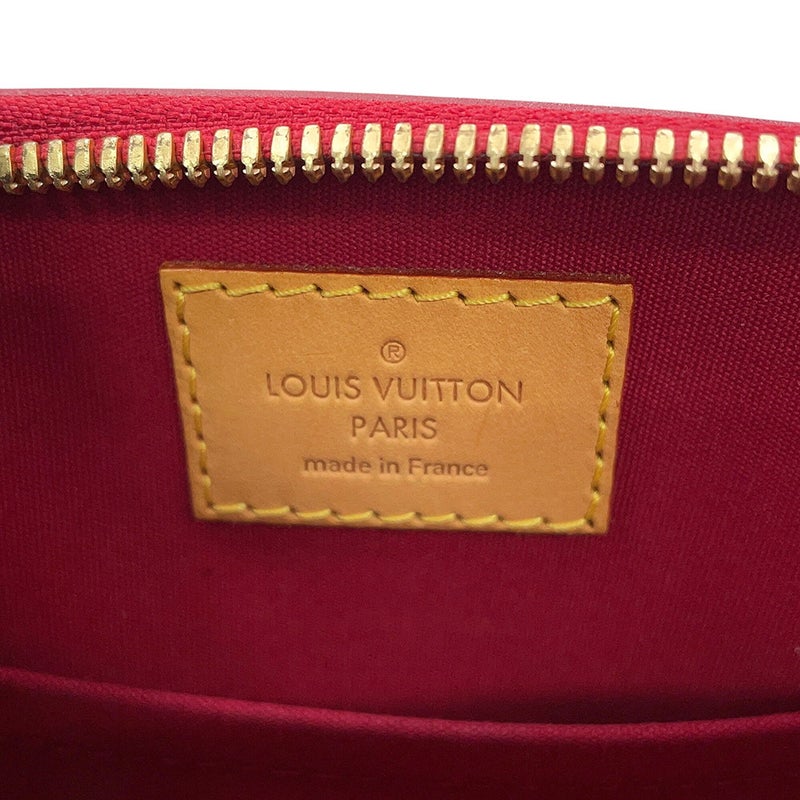 ルイヴィトン ハンドバッグ モノグラム・ヴェルニ レイユール アルマBB M91593 LOUIS VUITTON 2way レッド