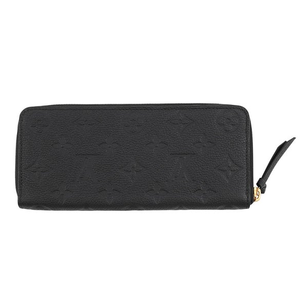 ルイヴィトン 長財布 モノグラム・アンプラント ポルトフォイユ・クレマンス M60171 LOUIS VUITTON 黒 ブラック