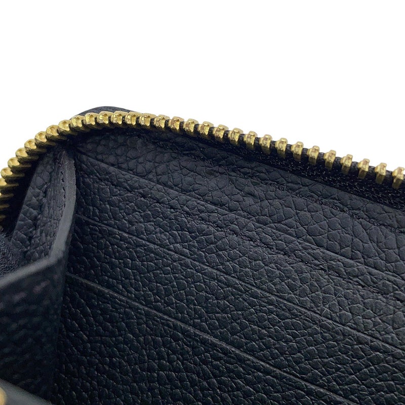 ルイヴィトン 長財布 モノグラム・アンプラント ポルトフォイユ・クレマンス M60171 LOUIS VUITTON 黒 ブラック