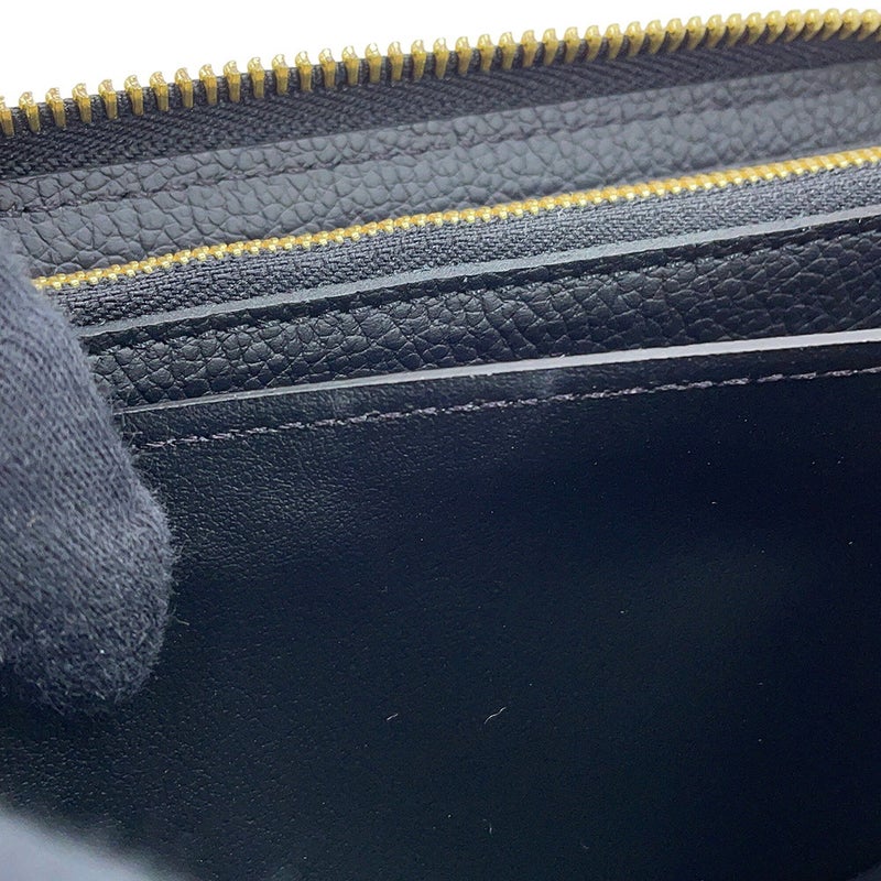 ルイヴィトン 長財布 モノグラム・アンプラント ポルトフォイユ・クレマンス M60171 LOUIS VUITTON 黒 ブラック